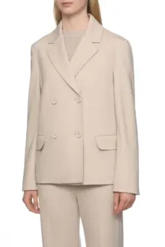 未使用 'S MAX MARA FARFALLA ウールブレンドジャケット Sのサムネイル