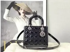 DIOR ブラック ショルダーバッグ