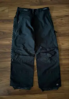 BURTON iDiom ブラック スノーボードパンツ ドットパターン