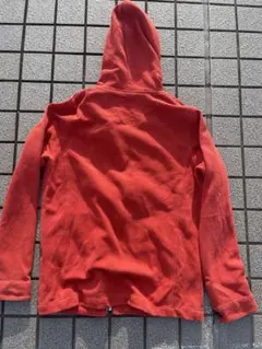 LANZO PLUS ONE フード付きレッドパーカー