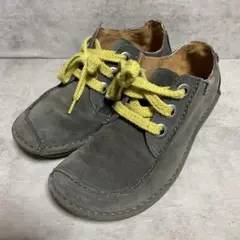 【クラークス】（36）モカシン レースアップ スエード グレー artisanのサムネイル
