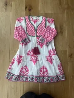 sz blockprints kids ロンハーマン購入　ワンピース　110