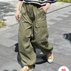 cpcm ツイルカーゴパンツ　sサイズ