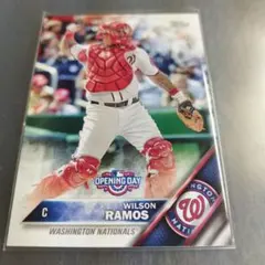 MLB 2016 トップス ウィルソン・ラモス　ワシントンナショナルズ　34