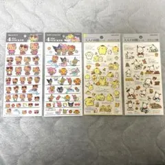 Sanrio 4サイズステッカー 大人の図鑑シール サンリオ