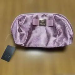 タグつき ランバンコレクション ピンク 化粧ポーチ