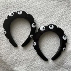 万博　ミャクミャクコーデ　カチューシャ　黒