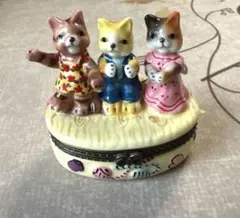 catのポットvintage 置物陶器 子猫ティーカップ小物入れアクセサリー入れ 2025年最新】猫 小物入れ 陶器の人気アイテム - メルカリ