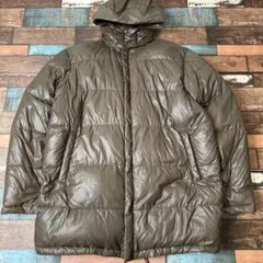 ビンテージ　古着　UMO KOBO ダウンジャケット　ブラウン　サイズL