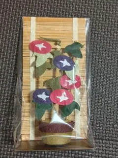 めでたや 和紙 朝顔 季節 飾り 置物
