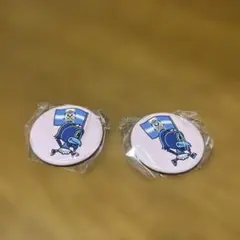 ジュビロ　缶バッジ2個