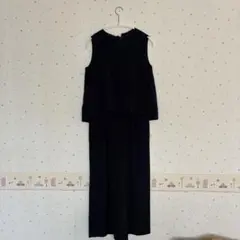 ネイビー ノースリーブ オールインワン　トゥモローランド　学校説明会