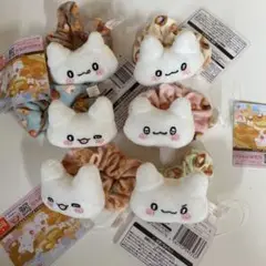 はなまるっ！ベーカリーなの　ピョコきゅんシュシュ6種