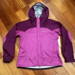 モンベル サンダーパスジャケット レインウェア 女性 S 1128294 紫桃 