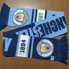 マンチェスターシティ　公式タオルマフラー サッカー/フットサル ウェア小物 マンチェスターシティ タオル