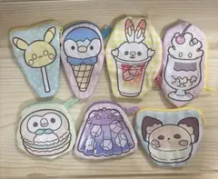 ポケピース　スイーツポーチ　全7種コンプリートセット