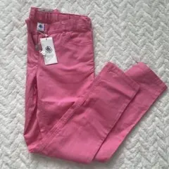 petit bateau ストレッチカラーデニムパンツ ピンク140cm