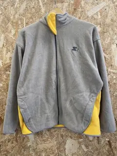 STARTER スターター フリースジャケット ボーイズXL グレー アウトドア