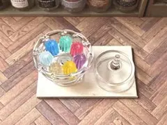 【ミニチュアスイーツ】カヌレキャンディ 保存瓶付き