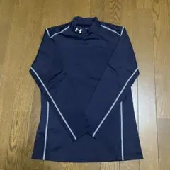 Under Armour ネイビー 長袖アンダーシャツYXL(160)