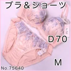 ブラジャーショーツセットＤ70 No.75640