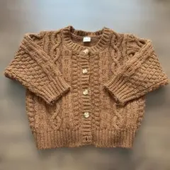 tete à tete ブラウン カーディガン 90