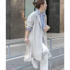 URBAN RESEARCH DOORS ダブルクロスガウンコート