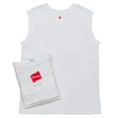 Hanes BIOTOP ノースリーブ Tシャツ M ホワイト