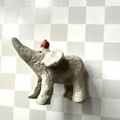 【象 置物】フレンチカントリー　約3.5cm