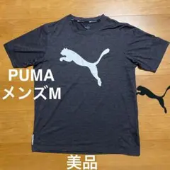 【美品】PUMA メンズ M DRI-CELL シャツ ダークグレー