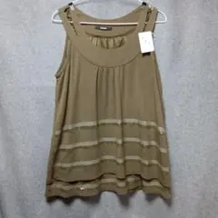 ★Brodiaea ★ノースリーブチュニック カーキ