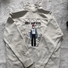 RED CAP GIRL 長袖シャツ ベージュのサムネイル