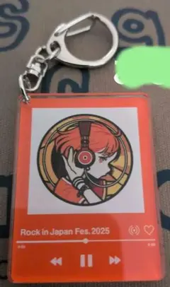 ROCK IN JAPAN FEST. 2025 　キーホルダー