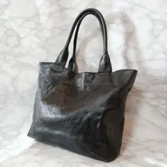 ダコタ 肩掛け可能 トートバッグ レザー ブラック