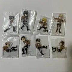 一番くじ 進撃の巨人 H賞 アクリルスタンド（全8種） コンプリート