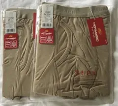 シーク【SEEK】 発熱保温調湿性•帯電低減加工 膝下ニーレングス M ベージュ