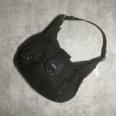 DIESEL archive metal logo ショルダーバッグ　Y2K ①