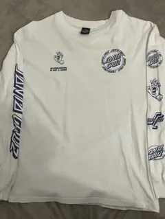 SANTA CRUZ 長袖カットソー ホワイト