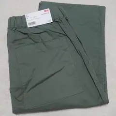 【未使用】UNIQLO ユニクロ コットン リラックスアンクルパンツ S