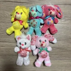 YUM YUMS ぬいぐるみマスコット 5個セット