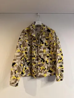 MONCLER ナイロンジャケット カモフラージュ柄 フード付き - メルカリ