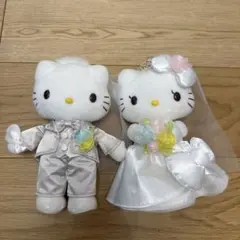 2025年最新】キティ ウエディング ぬいぐるみの人気アイテム - メルカリ