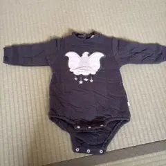 ダンボ ロンパース グレー 長袖 70㎝