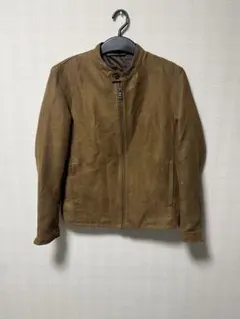 ブラウン スエードジャケット M