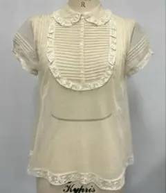 立ち襟 ブラウス