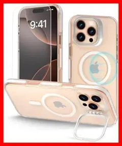 【Magsafe対応】iPhone 16 Pro ケース クリア フィルム付き