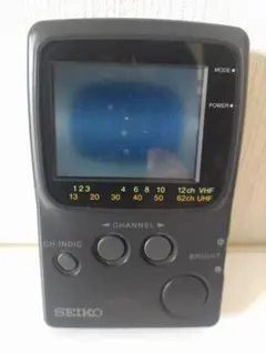 SEIKO セイコー LVD-701 ポケットカラーテレビ 昭和レトロ SEIKO ポケットカラーテレビ LVD-701 携帯テレビ レトロ ケース付き