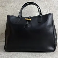 ロンシャン ロゾ レザー トートバッグ ヴィンテージ♢A&B様専用