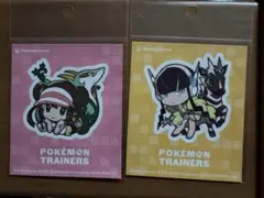 ポケモントレーナーズ　ステッカー　メイ　ジャローダ　カミツレ　ゼブライカ