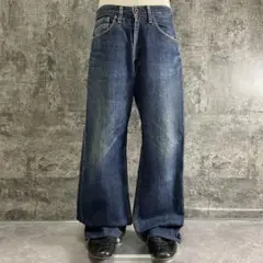 LEVI’S〈504 ワイドジーンズ 90s 97年 濃いめ W29 日本製〉